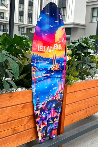 mooodcase Dekoratif Sörf Tahtası Acrylic Tablo