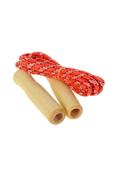 hak-iş oyuncak Jump Rope with Wooden Handle