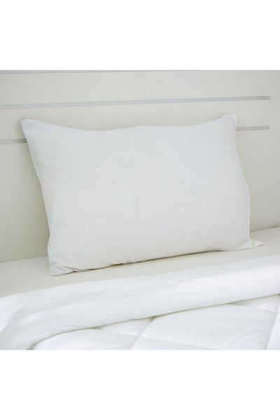 Home Box Ballina 2-Piece Solid Cotton Twin Comforter Set 160x220 cm