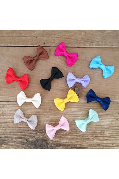 Bimotif Fundita Grosgrain Albastru Deschis, 4 Cm 20 Bucati