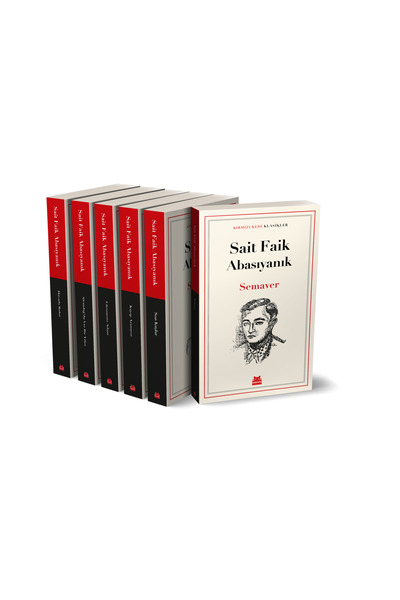 Kırmızı Kedi Yayınları Sait Faik Abasıyanık Seti 6 Kitap (Semaver, Son Kuşlar, Kayıp Aranıyor, Lüzumsuz Adam...)