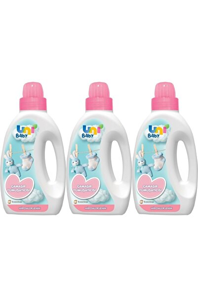 Uni Baby Çamaşır Yumuşatıcı 1500ml Hassas Ciltler Için/hipoalerjenik (PEMBE) ...