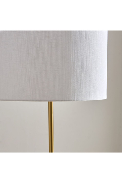 Home Box Deme Delany Metal Floor Lamp with Side Table - 165 cm