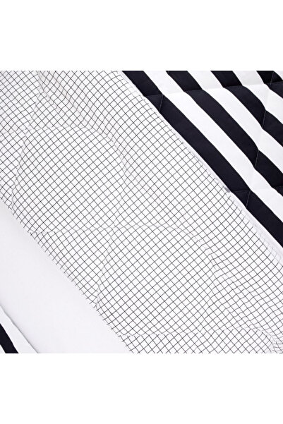 Home Box Malta 2-Piece Striped Printed Cotton Single Comforter Set - 135x220 cm