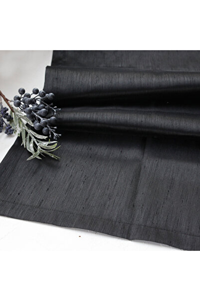 Bimotif Black Carefree Ottoman Silk Runner 45x170 Cm
