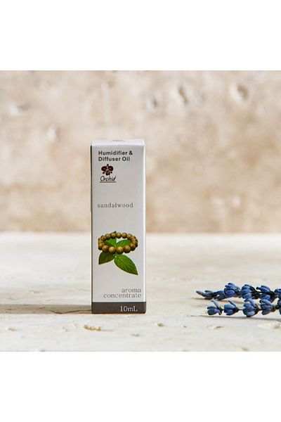 ORCHID Sandalwood Aroma Concentrate Humidifier and Diffuser Oil - 10 ml