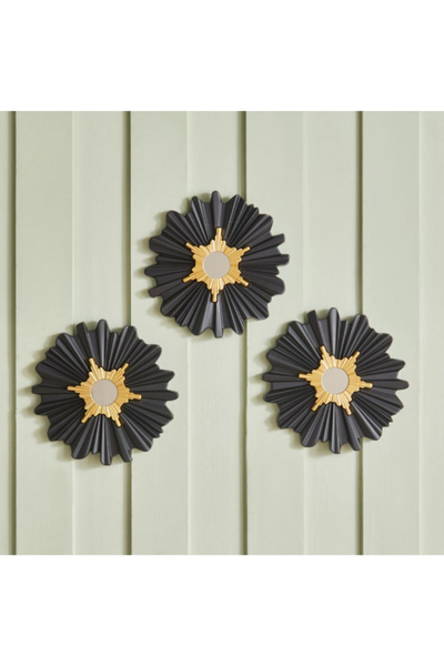 Home Box Caseti 3-Piece Mirror Set - 25 cm