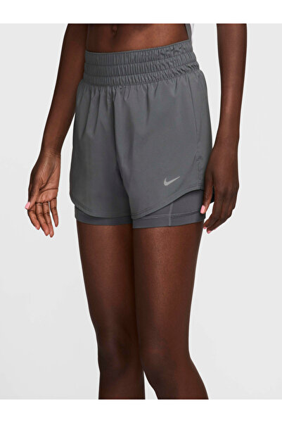 Nike One Dri-Fit Mid-Rise 8cm (approx.) 2-in-1 Training Kadın Şort DX6012-068