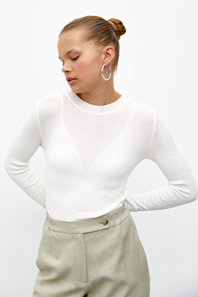 urban focus Crew Neck Knitted Blouse