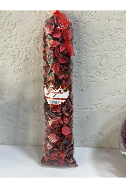 Yayla Kokulu Gerçek Kurutulmuş Gül Yaprağı Koyu Kırmızı 100gr