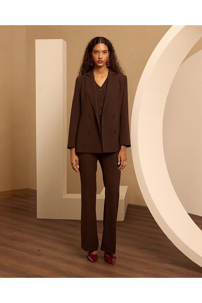 SEÇİL Casual Brown Trousers Seçil Store 10002421010002