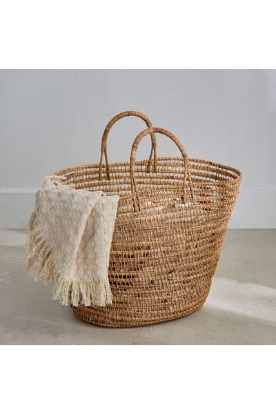 Home Box Boho Bliss Oval Shopping Bag