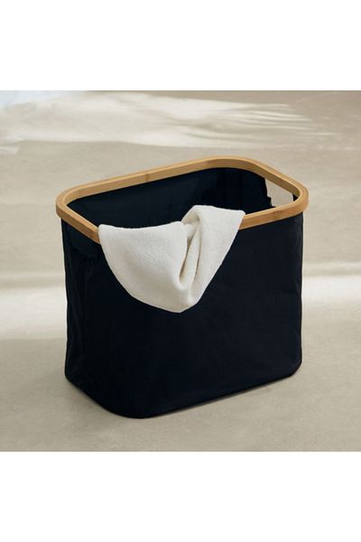 Home Box Oxford Fabric Laundry Hamper - 38.5x26.5x30.5 cm