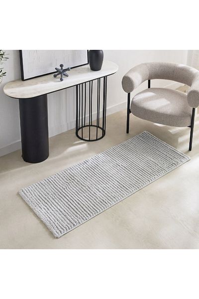 Home Box Mashael Roche Stain Resistant Polypropylene Rug - 60x150 cm