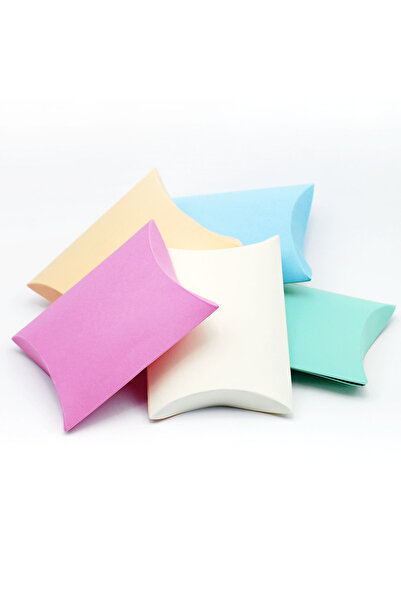 Bimotif Renkli Hediye Kutusu, 5 Adet Koyu Yeşil (KÜÇÜK)