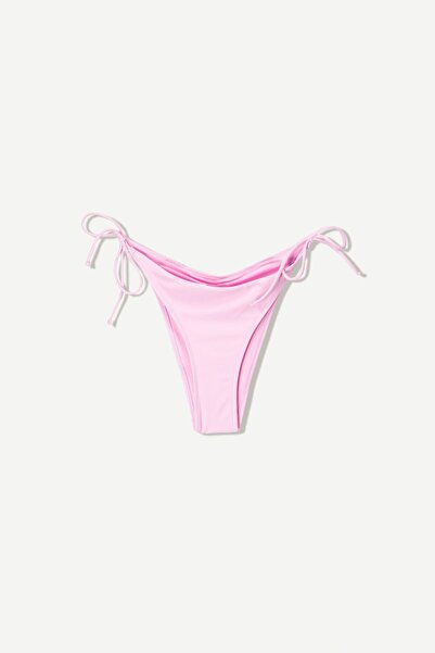 Bershka Gathered bikini bottoms