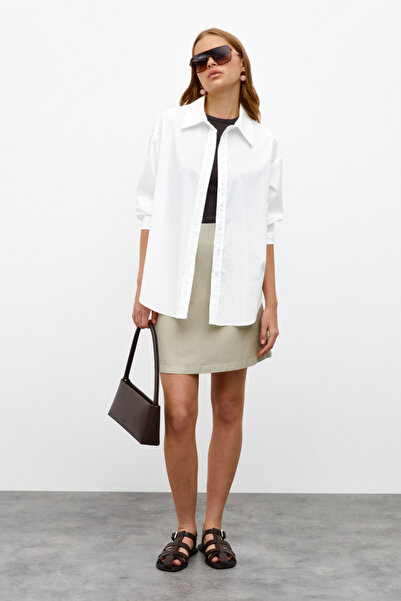 urban focus Oversize Shirt with Wide Cuffs