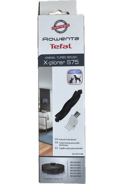 TEFAL X-plorer Serie 75 Akıllı Robot Süpürge Ana Fırça / Rg76xx Animal Kit - Zr761000