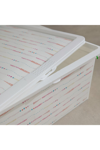 Home Box Meadows Trend Printed Box - 52.5x37x17.5 cm