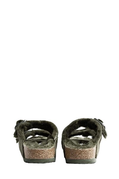 Birkenstock Arizona Vl Fell Laf Kadın Sandalet 1025687