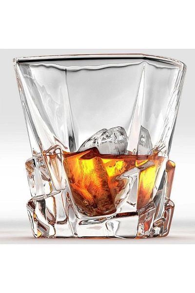 Yenigeldi 1Pcs Scottish Handmade Lead-Free Crystal Glass Whisky,Wine, Presentation Cup 300ml