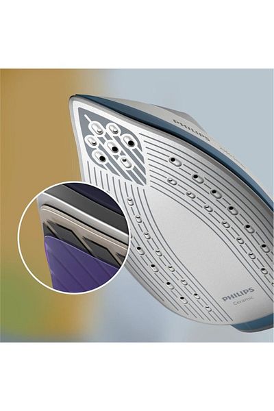 Philips Statie de calcat cu abur Philips seria 2000 PSG2000/20, 2400 W, 1.4 l, Smart Calc Clean, Albastru