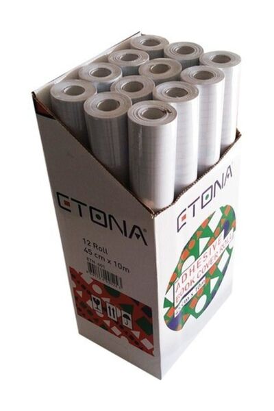 Etona Acetate 45*10 Mt Adhesive Transparent