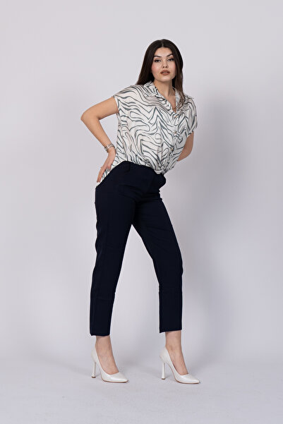 MissVina Cămașă fără mâneci cu model cu noduri în față 70024