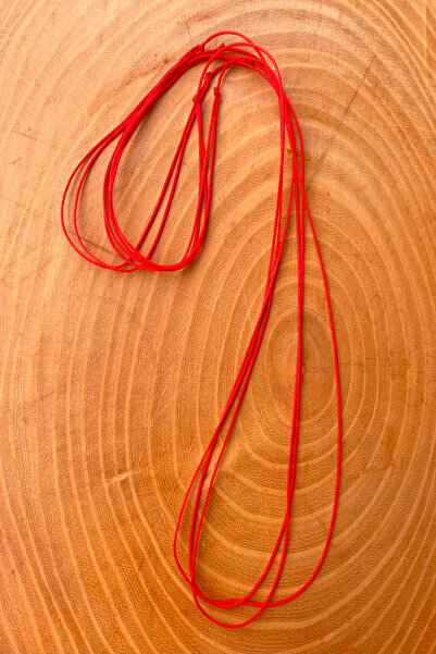 Shepidi 3 قلادات بخيط أحمر بسمك 0.8 مم