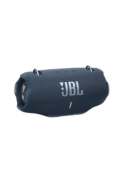 JBL مكبر صوت إكستريم 4 المحمول بتقنية البلوتوث - ١٠٠ واط، مشعات جهير، مقاوم للماء IP67، أزرق