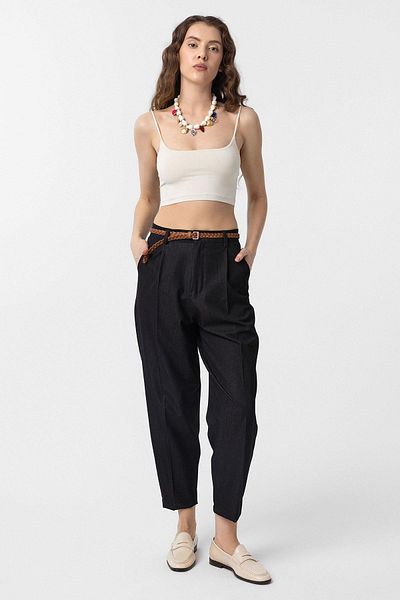 Antioch Black Women's Trousers with Pens