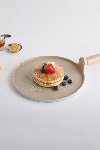 NEOFLAM 26cm Beige Fika Aluminum Casting Xtrema Crepe Pan