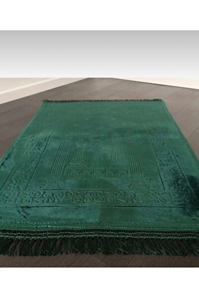 Şenses Lüks Kalin Kaymaz Taban Peluş Seccade (özelli̇ği̇ Kolluk Ayaklik )