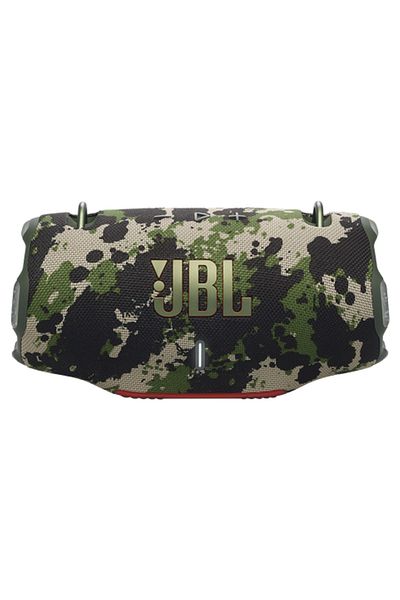 JBL مكبر صوت إكستريم 4 المحمول بتقنية البلوتوث - ١٠٠ واط، مشعات جهير، مقاوم للماء بدرجة IP67، لون مموه