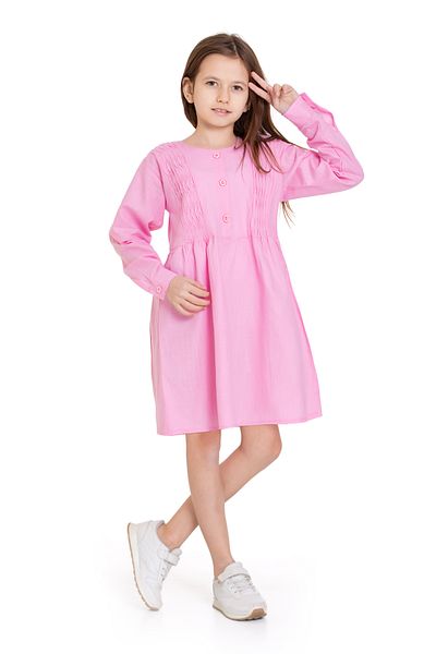 Pi Pengai Rochie cu volane plisate pentru fete P1017