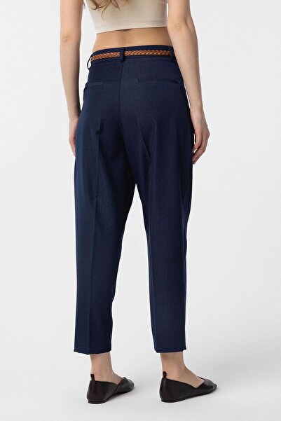 Antioch Lacivert Pensli Kadın Pantolon