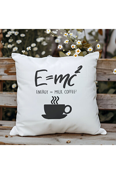 qoeuyl boutique E=mc2 Energija Mleko Kafa Fizika Štampano Punjenje od vlakana...