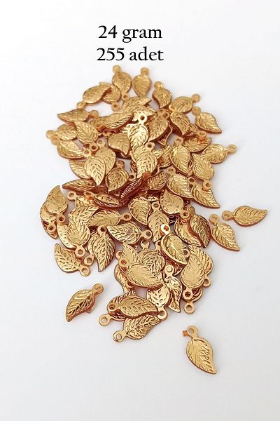 STUMBANNG Oya Evening Dress Bracelet Necklace Plexi Metallic Plastic Sequins Gold Color 24 Gram 255 Pieces - Bnc546