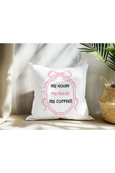 qoeuyl boutique Moja kuća, moja pravila Štampano Punjenje od vlakana Poklon J...