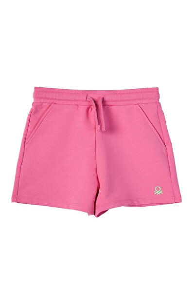 United Colors of Benetton وحدة الألوان من شورت بنيتون للفتيات BNT-G282