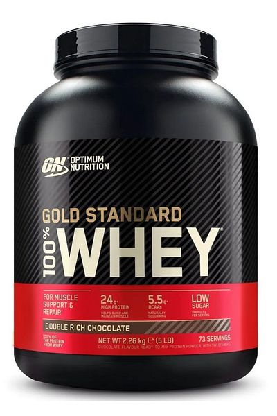 Optimum Nutrition Whey Gold Standard Chocolate Flavored 2.26kg Creatine 317g Muscle Set