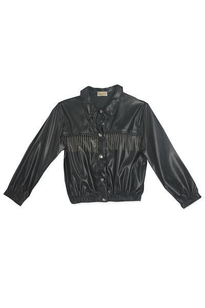 Cenanın Dolabı Luxury Girl Leather Jacket