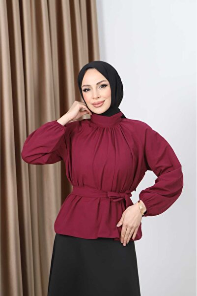 CNG MODA Cămașă cu centură de mulțumire