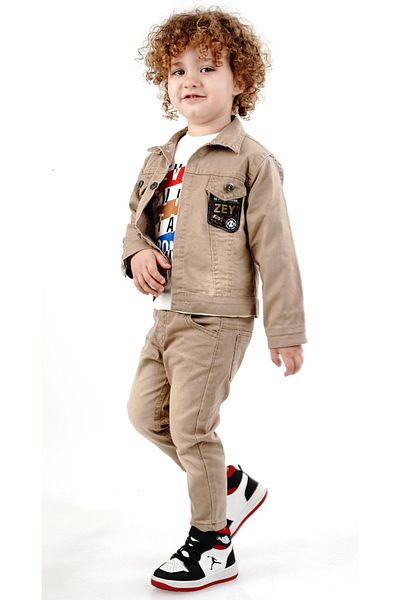ÖRZİKİDS Boy's Suit 3 Piece Suitable for 2/9 Years