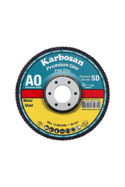 KARBOSAN Flap Disk 180 Nk 40 Kum Alüminyum Oksit 983210