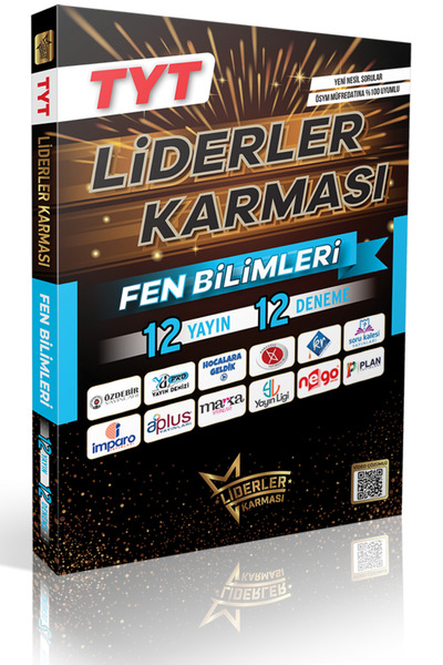 LİDERLER KARMASI 2026 Model Tyt Fen Bilimleri 12 Yayın 12 Deneme