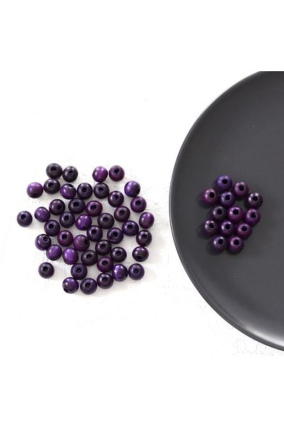 Bimotif Wooden Bead, Night 50 Gr(purple)