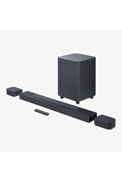 JBL Bar 800 Pro Soundbar – 7.1.2 Channel, 820W, Dolby Atmos, Wireless Subwoofer, Black