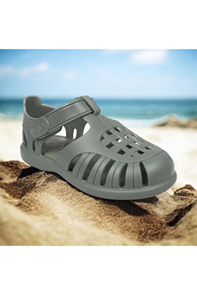 IGOR Child Solid Sanalatı |   Velcro |   Daily and In-Water Use |   Non-Slip Sole