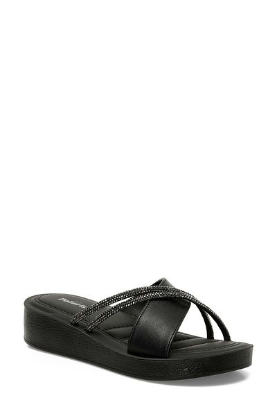Polaris 407006 .Z5Fx Black Women's Slippers 101985798